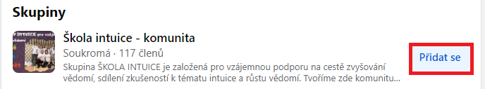 Skupina na Facebooku